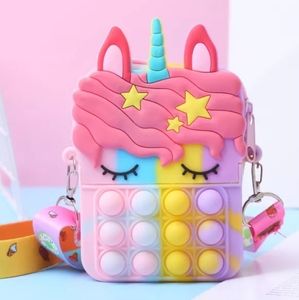 Mini Cupcake Fidget Pop It Purse